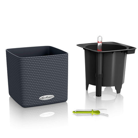 Lechuza Cube 16 Self Watering Pot - 16cm