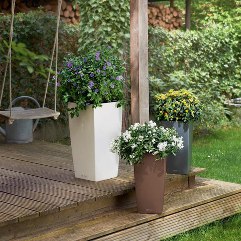 Lechuza Cubico 22 Self Watering Pot - 22cm