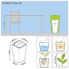 Image of Lechuza Cubico 40 Self Watering Pot - 40cm