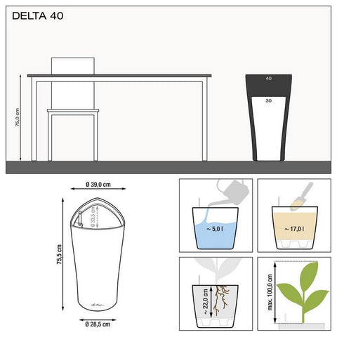 Lechuza DELTA 40 Premium