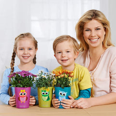 Lechuza Mini Deltini Self Watering Pot With Owl