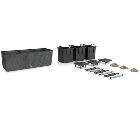 Lechuza Trio 30 Cottage Self Watering Planter Trough