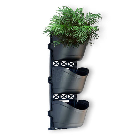 Maze Extra Large Vertical Garden 3 Pot Wall Planter Kit