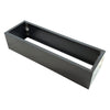 Image of Metal Planter Box For 100cm Long Artificial Hedge