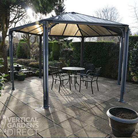 Palram Monaco Hexagonal Garden Gazebo