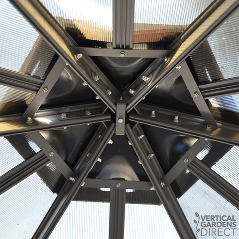 Palram Monaco Hexagonal Garden Gazebo