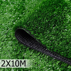 Primeturf Artificial Synthetic Grass 2 x 10m 10mm - Olive Green