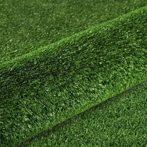Primeturf Artificial Synthetic Grass 2 x 10m 15mm - Olive Green