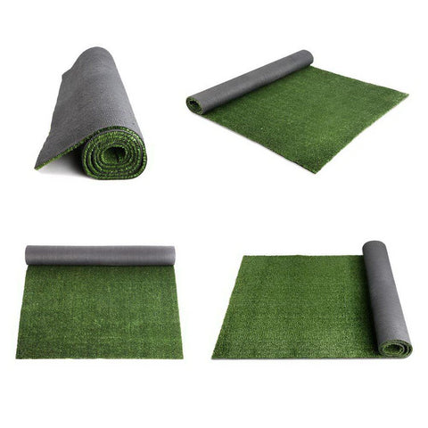 Primeturf Artificial Synthetic Grass 2 x 5m 15mm - Olive Green