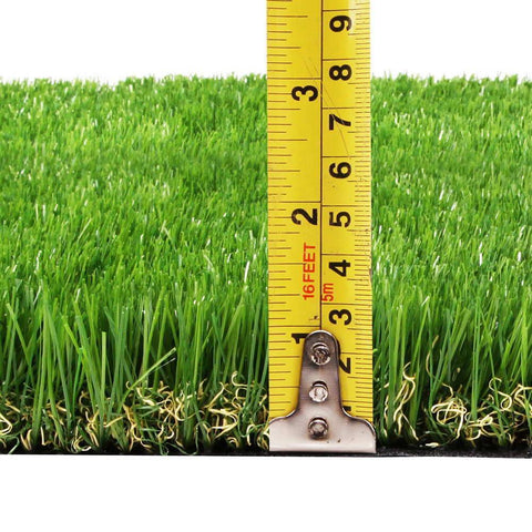 Primeturf Artificial Synthetic Grass 2m x 5m, 30mm Thick- Natural